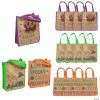 10" x 12" Large Nonwoven Halloween Tote Bags - 12 Pc.