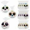 6 3/4" x 9 1/4" Day of the Dead Cellophane Bags - 12 Pc.