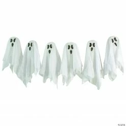 6-Piece Ghost Family Halloween Porch Display Decoration Set