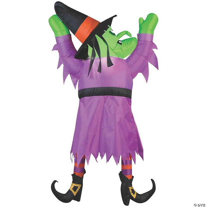 60" Blow Up Inflatable Hanging Witch