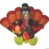72" Blow Up Inflatable Turkey Family