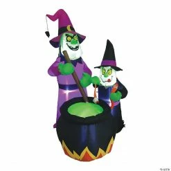 73" Blow Up Inflatable Witches' Brew Halloween Decoration