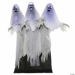 Animated Haunting Ghost Trio Decoration