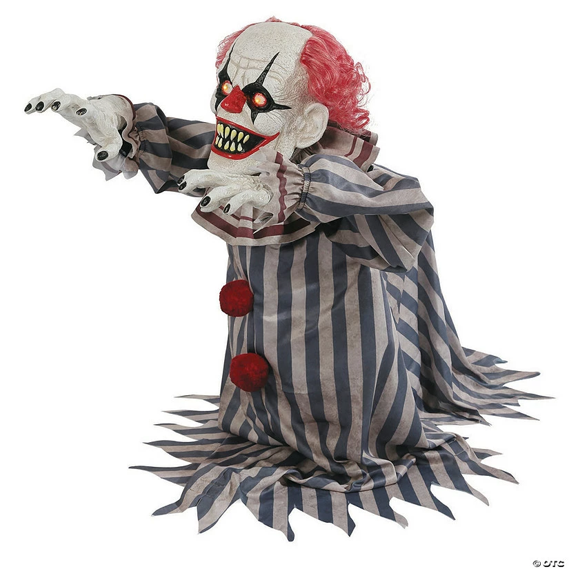 Animated Jumping Clown Halloween Decoration