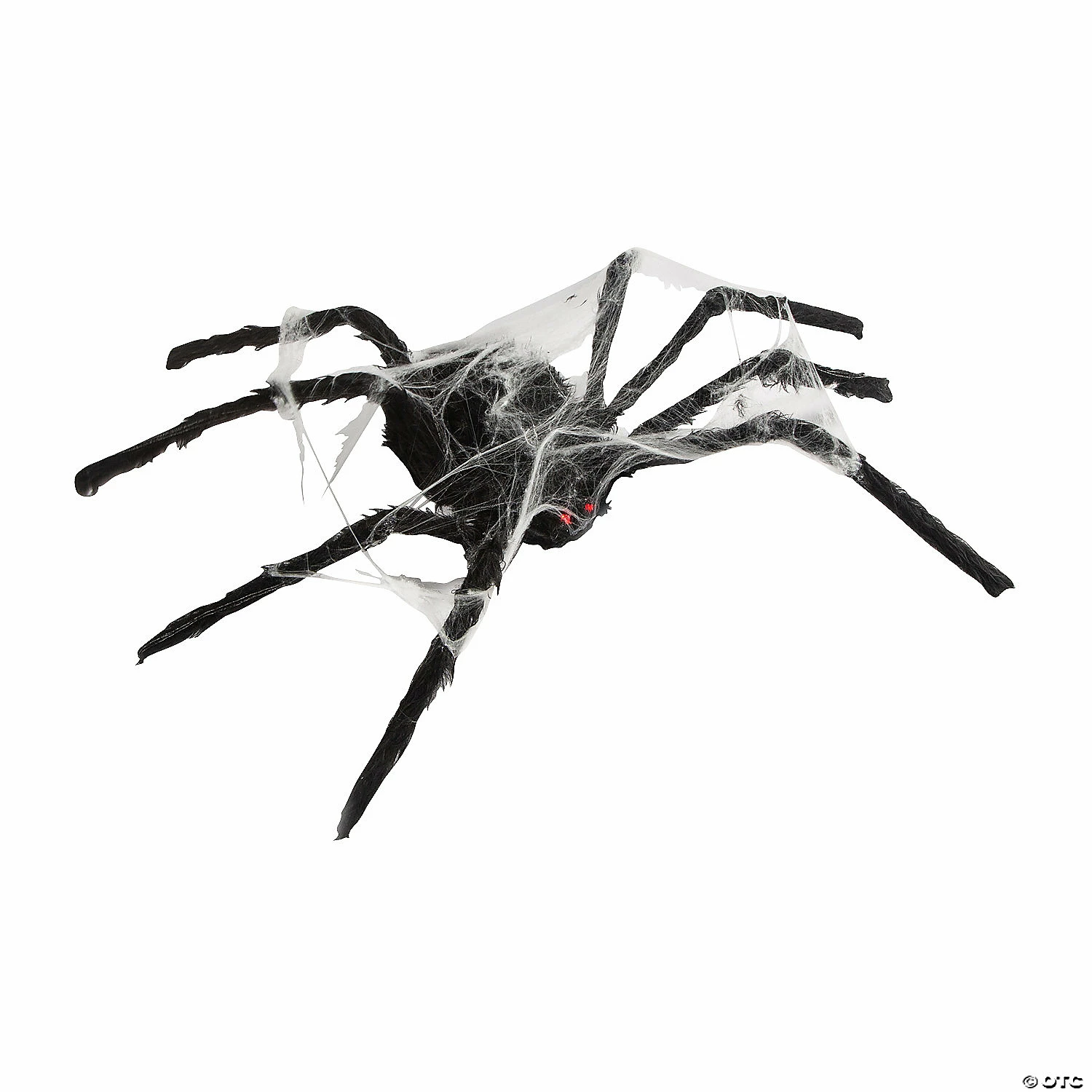 Animated Walking Spider with Web Halloween Decoration - Image 2