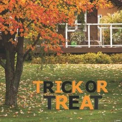 Black & Orange Trick or Treat Letter Kit