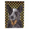 Caroline's Treasures, Halloween, Australian Cattle Dog Candy Corn Halloween Portrait Flag Garden Size, 11.25 x 15.5, Dogs