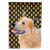 Caroline's Treasures, Halloween, Australian Cattle Dog Candy Corn Halloween Portrait Flag Garden Size, 11.25 x 15.5, Dogs