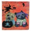 Caroline's Treasures, Halloween, Cairn Terrier Pirates Halloween Flag Canvas House Size, 28 x 40, Dogs