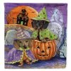 Caroline's Treasures, Halloween, Dachshund Halloween Haunted House Flag Canvas House Size, 28 x 40, Dogs