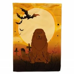 Caroline's Treasures, Halloween, Halloween Caucasian Shepherd Dog Flag Garden Size, 11.25 x 15.5, Dogs