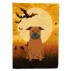 Caroline's Treasures, Halloween, Halloween Chinese Chongqing Dog Flag Garden Size, 11.25 x 15.5, Dogs