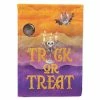 Caroline's Treasures, Halloween, Halloween Trick or Treat Flag Garden Size, 11.25 x 15.5, Seasonal