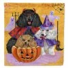 Caroline's Treasures, Halloween, Poodle Halloween Flag Canvas House Size, 28 x 40, Dogs