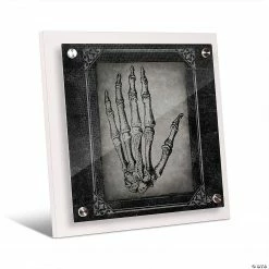 Creative Gallery "Boney Hands Epsilon" 14x14 Acrylic Float Wall Art Print
