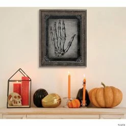 Creative Gallery "Boney Hands Epsilon" Barn Wood Framed Wall Art Print