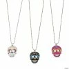 Day of the Dead Necklaces - 12 Pc.