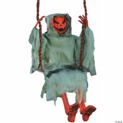 Dead Pumpkin Or Reaper On Swing Prop