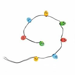 Department 56 Halloween Village Colorful Lit Skulls Accessory 6005565