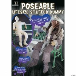 Dummy With Posable Hands And Arms