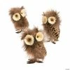 Feathered Owls - 3 Pc.