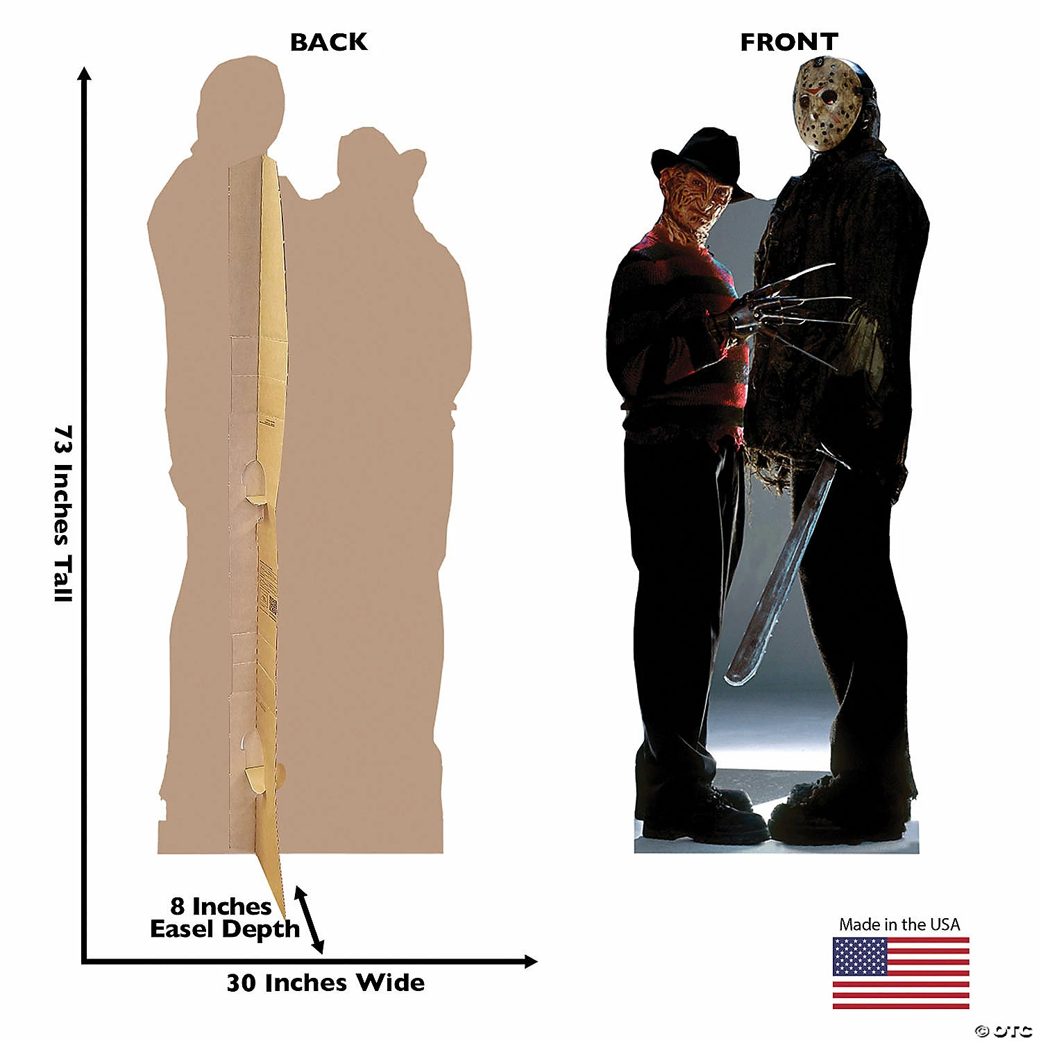Freddy vs. Jason Life-Size Cardboard Stand-Up - Image 3
