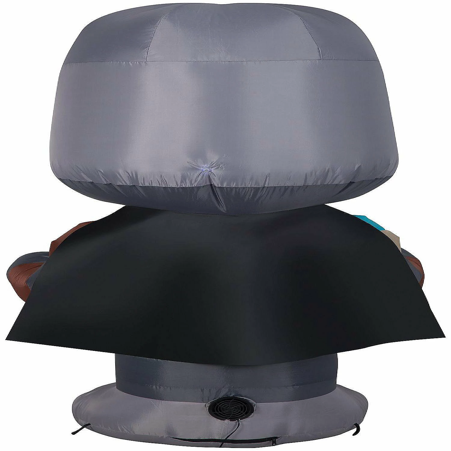 Gemmy Christmas Airblown Inflatable Inflatable Mandalorian with Halloween Banner 5 ft Tall grey - Image 3