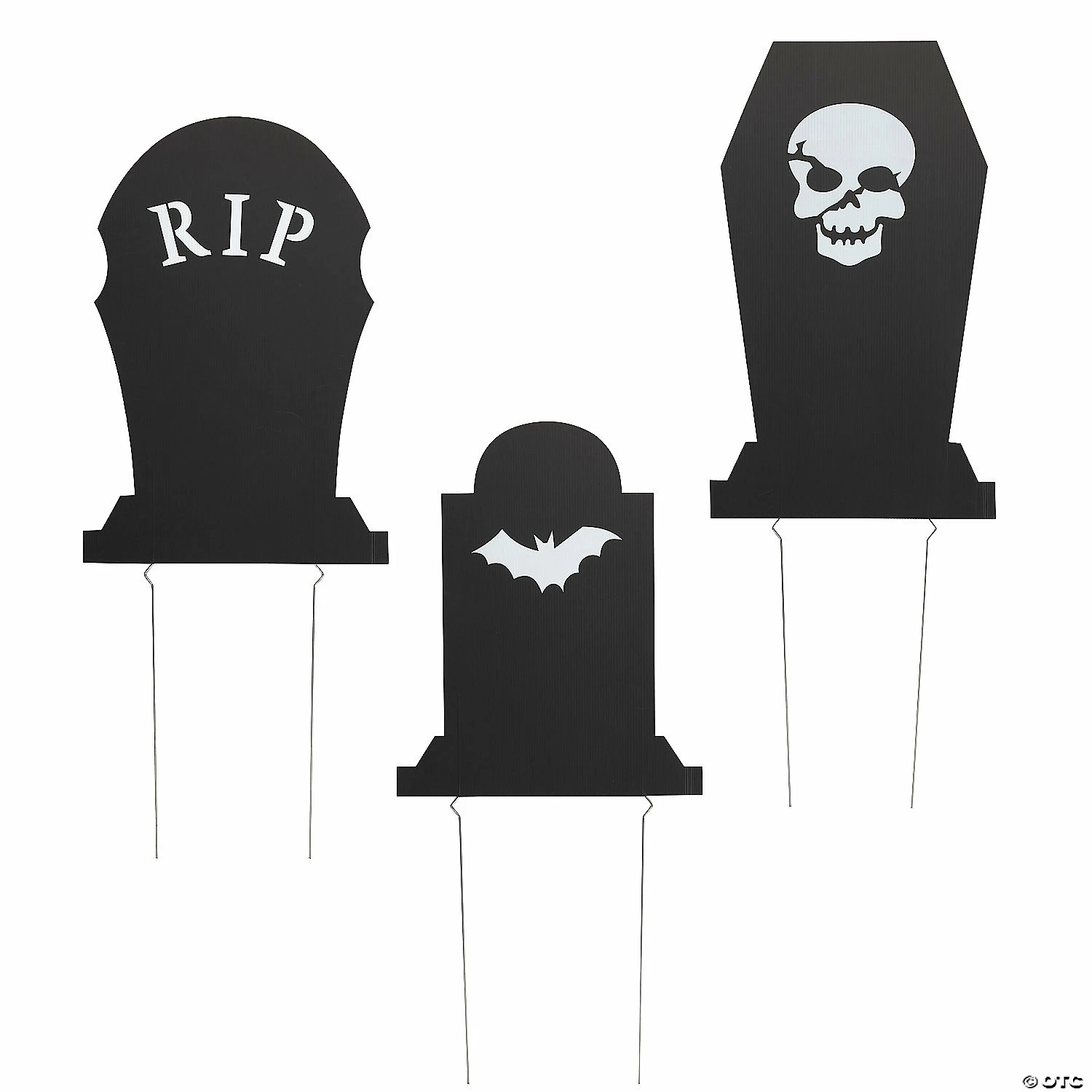 Halloween Headstone Yard Signs - 3 Pc. - Image 2