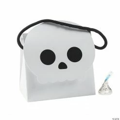 Halloween Skull Head Treat Boxes - 12 Pc.