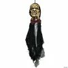 Hanging Head with Bow Tie Halloween Decoration