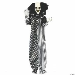 Hanging Light Up Clown Halloween Decoration