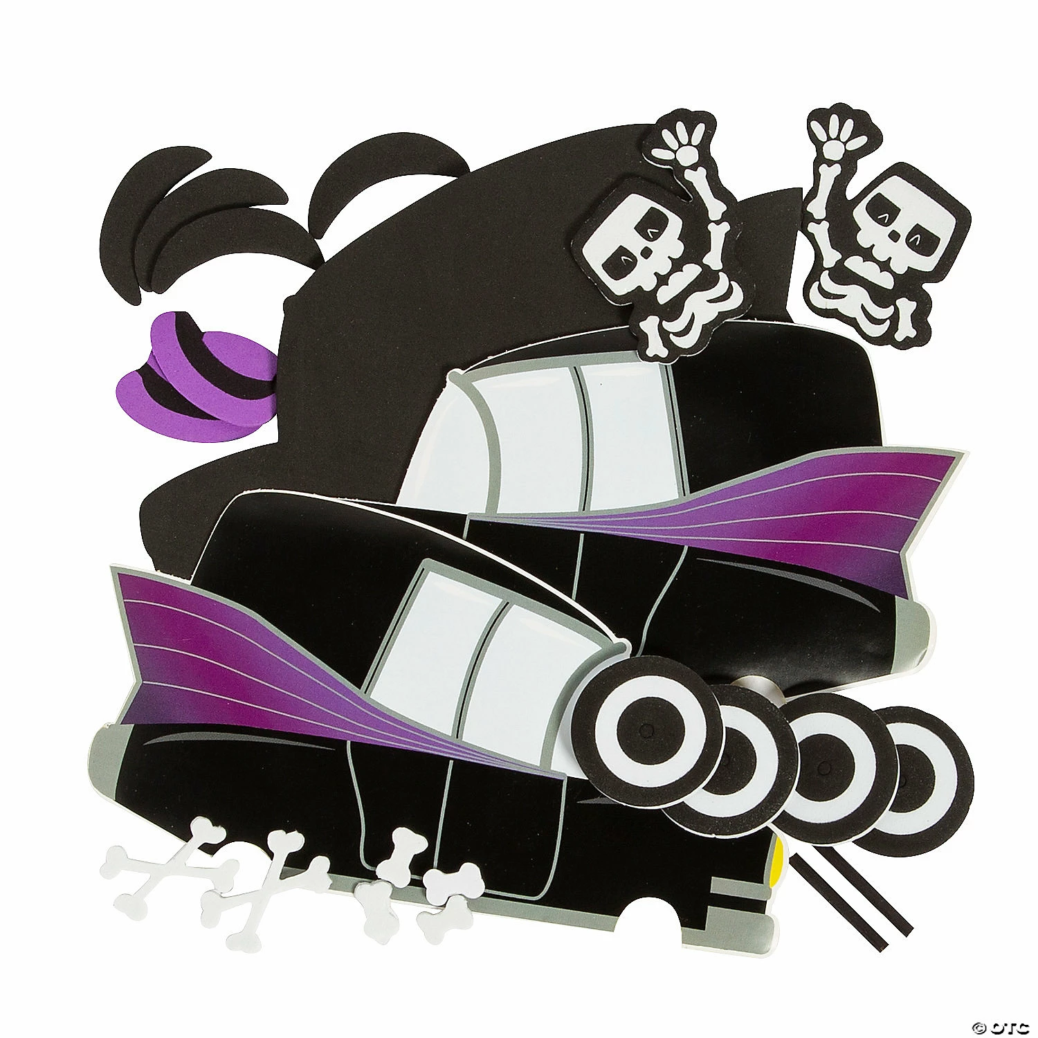 Haunted Hearse Craft Kit - Makes 12. - Image 2