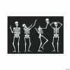 Humorous Skeletons Backdrop Halloween Decoration - 3 Pc.