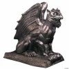 Large Bronze Castle Guardian Halloween Decoration