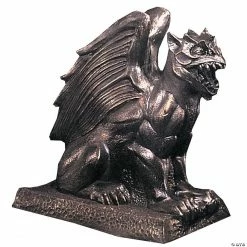 Large Bronze Castle Guardian Halloween Decoration