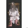 Life-Size Animated Rocking Granny Halloween Decoration