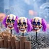 Light-Up Clown Yard Stakes - 3 Pc.