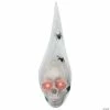 Light-Up Larva Head Halloween Decoration