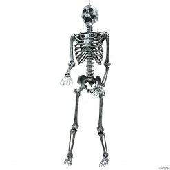 Light-Up Posable Skeleton Halloween Decoration - 5 Ft.