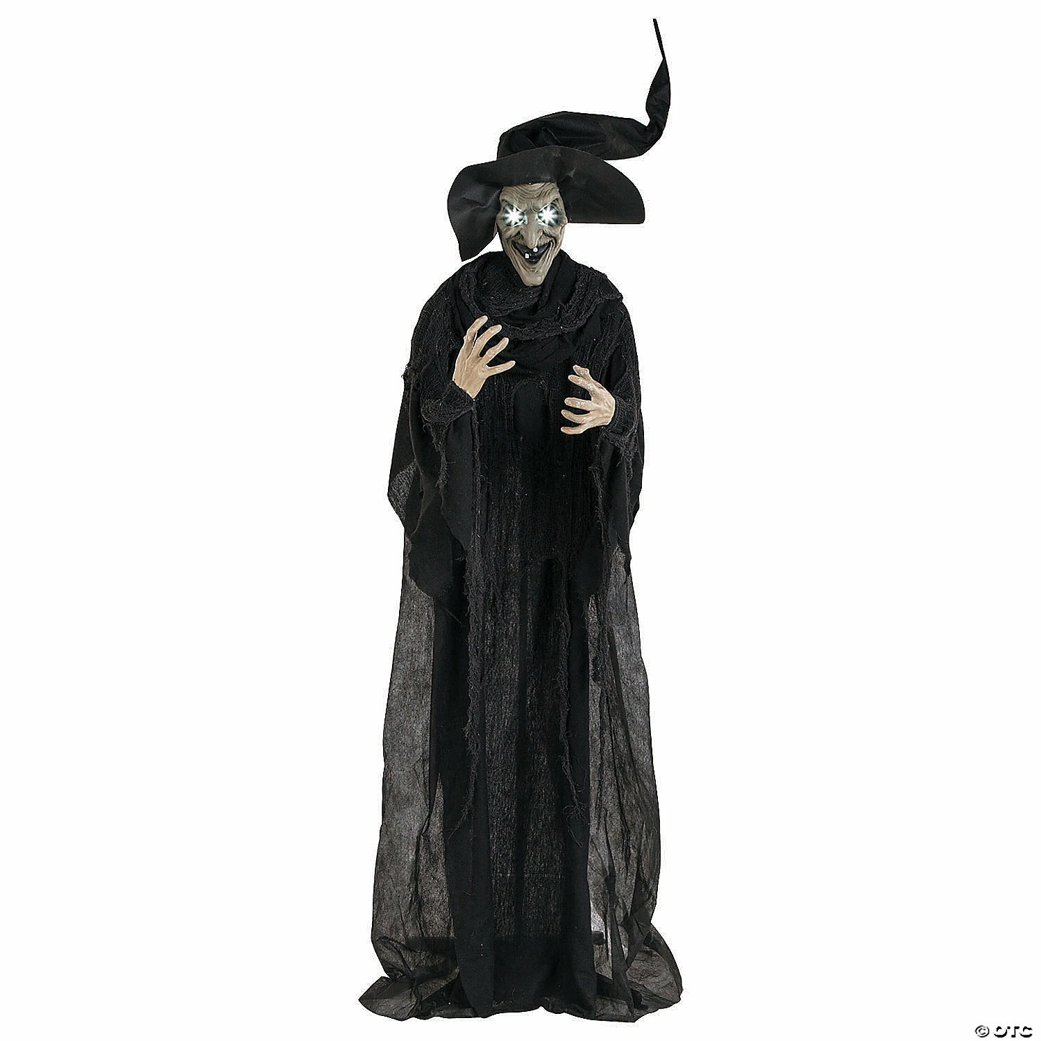 Light-Up Standing Witch Halloween Decoration - Image 2