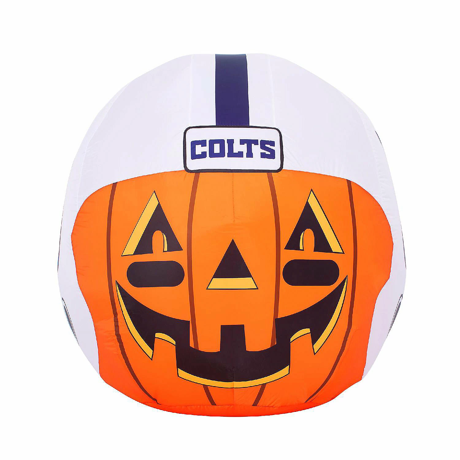 NFL Indianapolis Colts Inflatable Jack O' Helmet, 4 ft Tall, Orange - Image 4