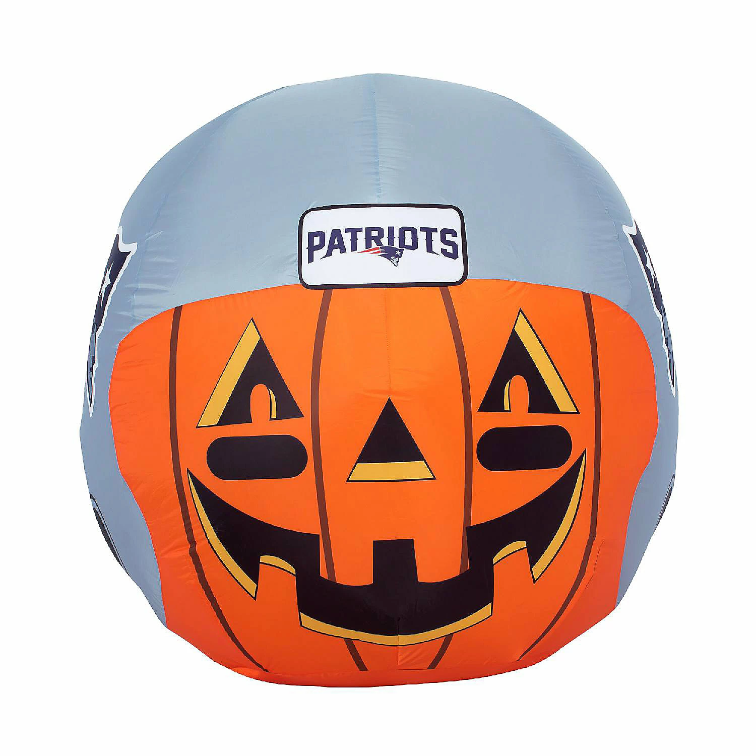 NFL New England Patriots Inflatable Jack O' Helmet, 4 ft Tall, Orange - Image 3