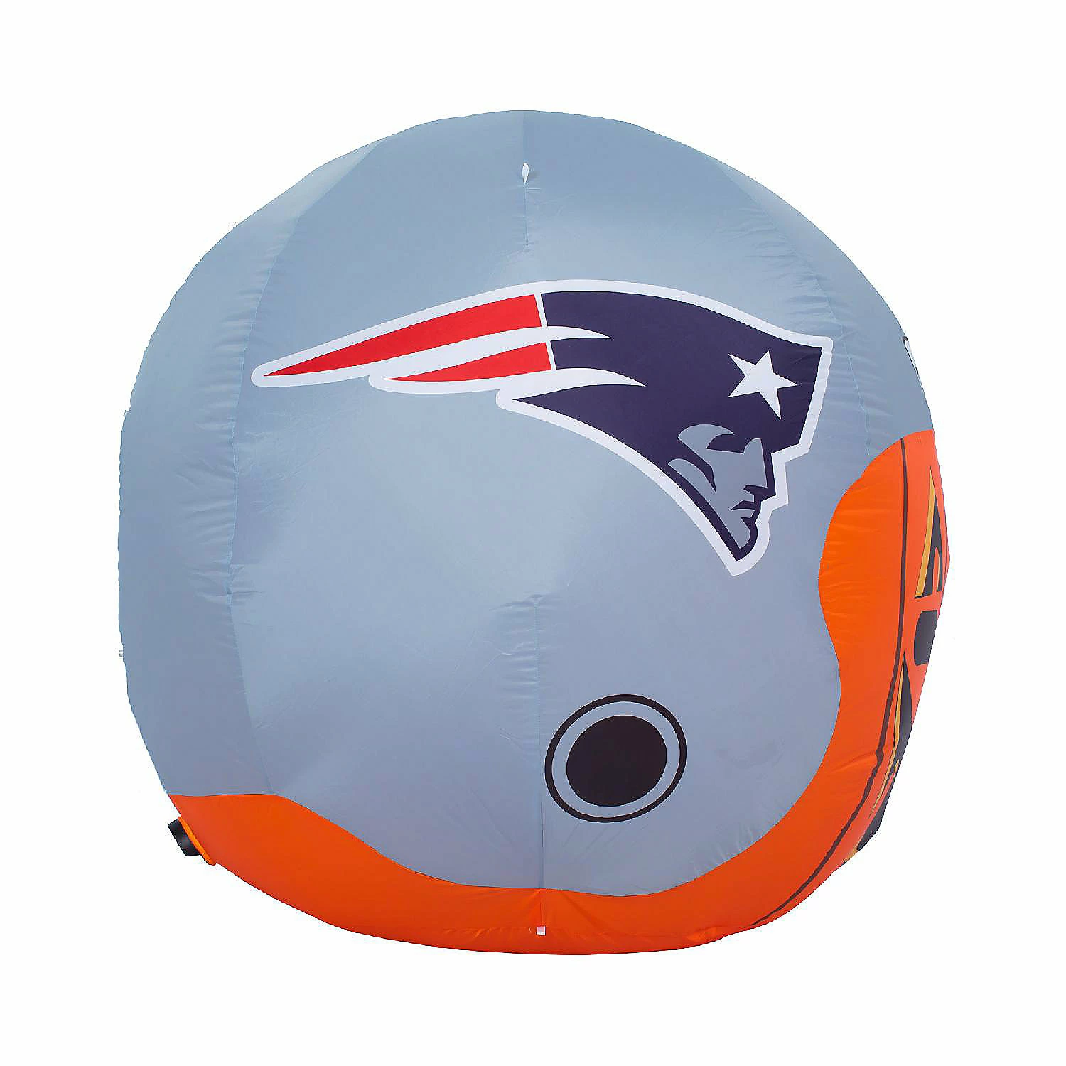 NFL New England Patriots Inflatable Jack O' Helmet, 4 ft Tall, Orange - Image 4