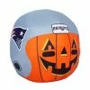 NFL New England Patriots Inflatable Jack O' Helmet, 4 ft Tall, Orange