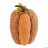 Northlight 10.5" Orange Autumn Harvest Thanksgiving Tall Pumpkin