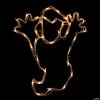 Northlight 15" Lighted Ghost Halloween Double Sided Window Silhouette Decoration
