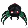 Northlight 3.5' Green and Black Inflatable Lighted Spider Outdoor Halloween Decoration