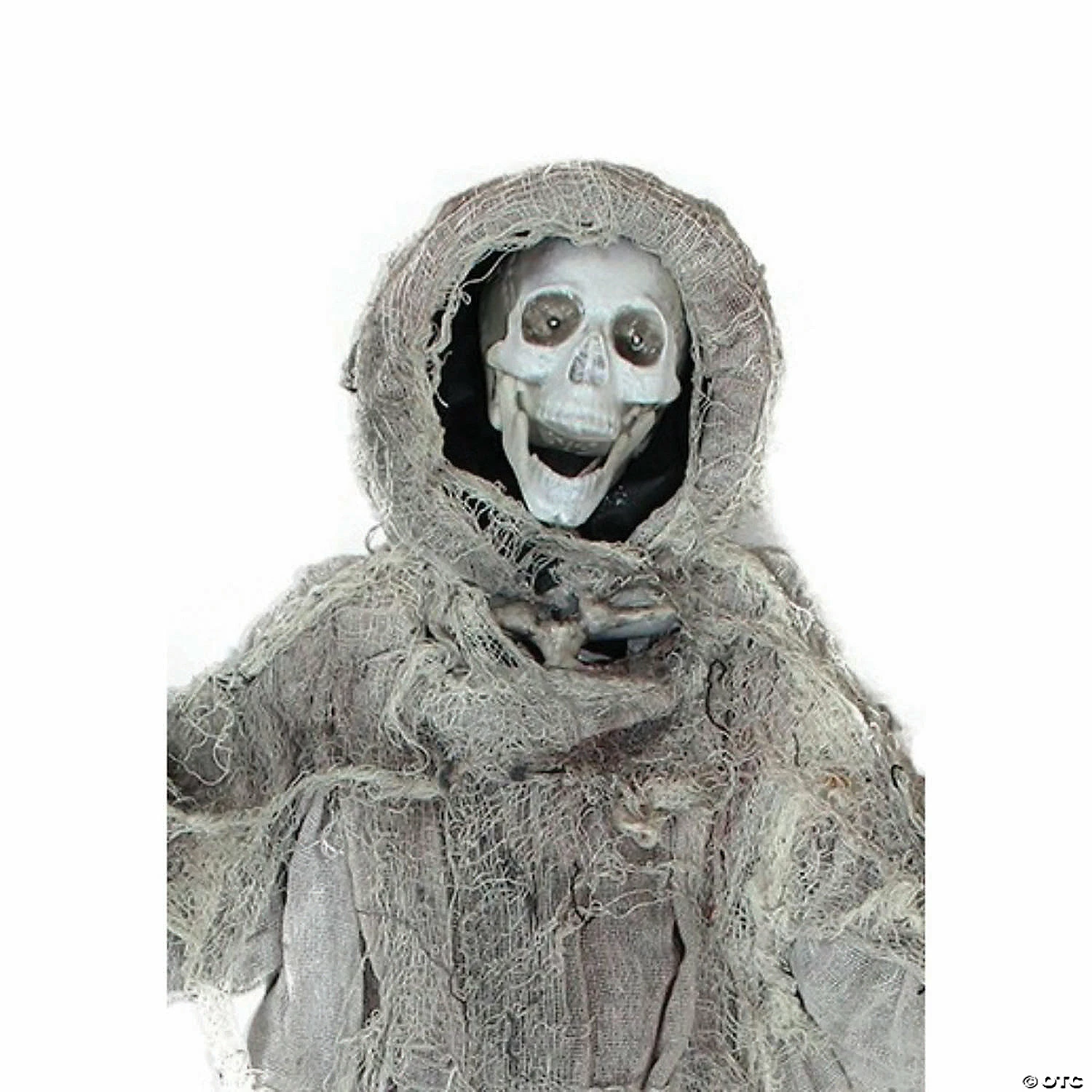 Northlight 36" Gray Touch Activated Hanging Death Reaper Halloween Decor - Image 2