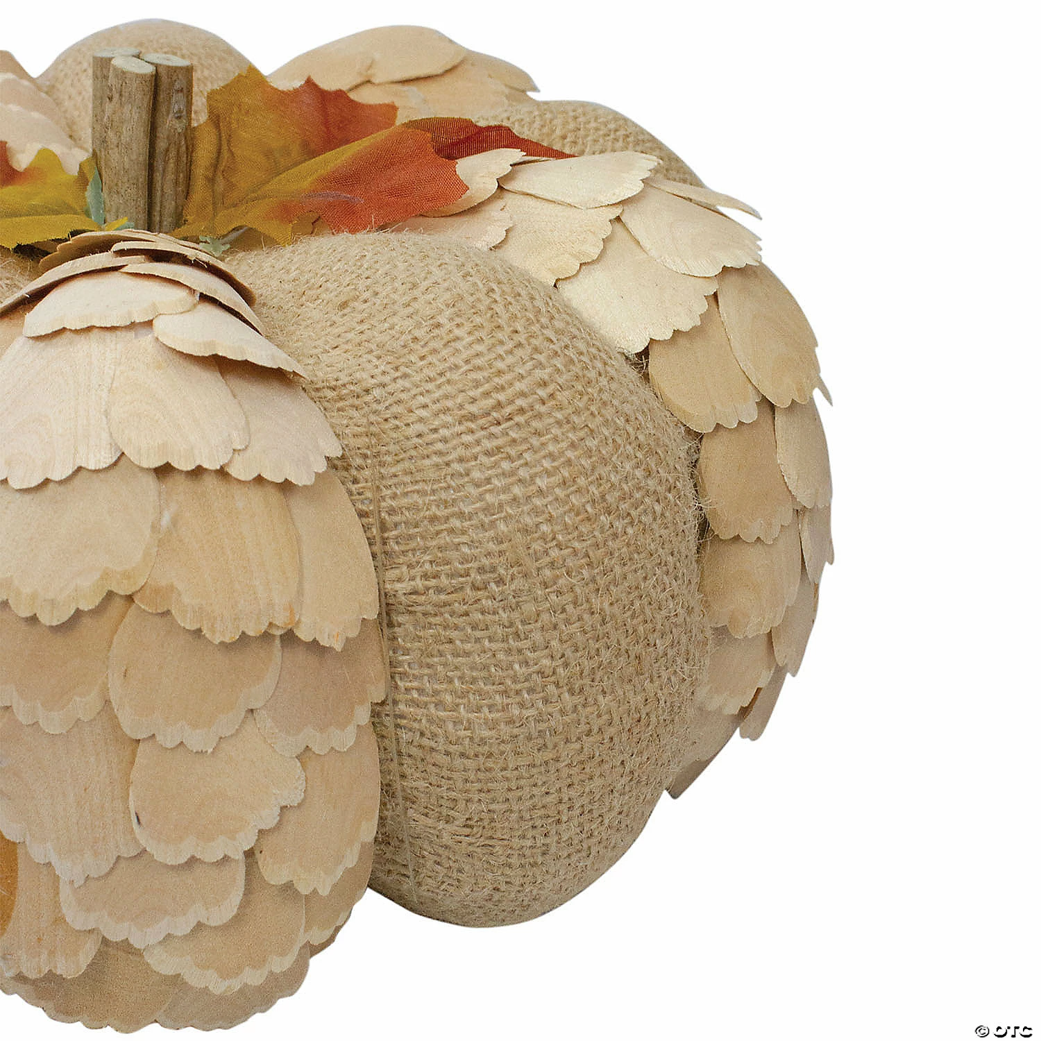 Northlight 9" Brown Autumn Harvest Tabletop Pumpkin - Image 3