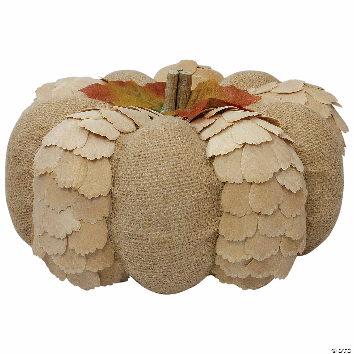 Northlight 9" Brown Autumn Harvest Tabletop Pumpkin - Image 4